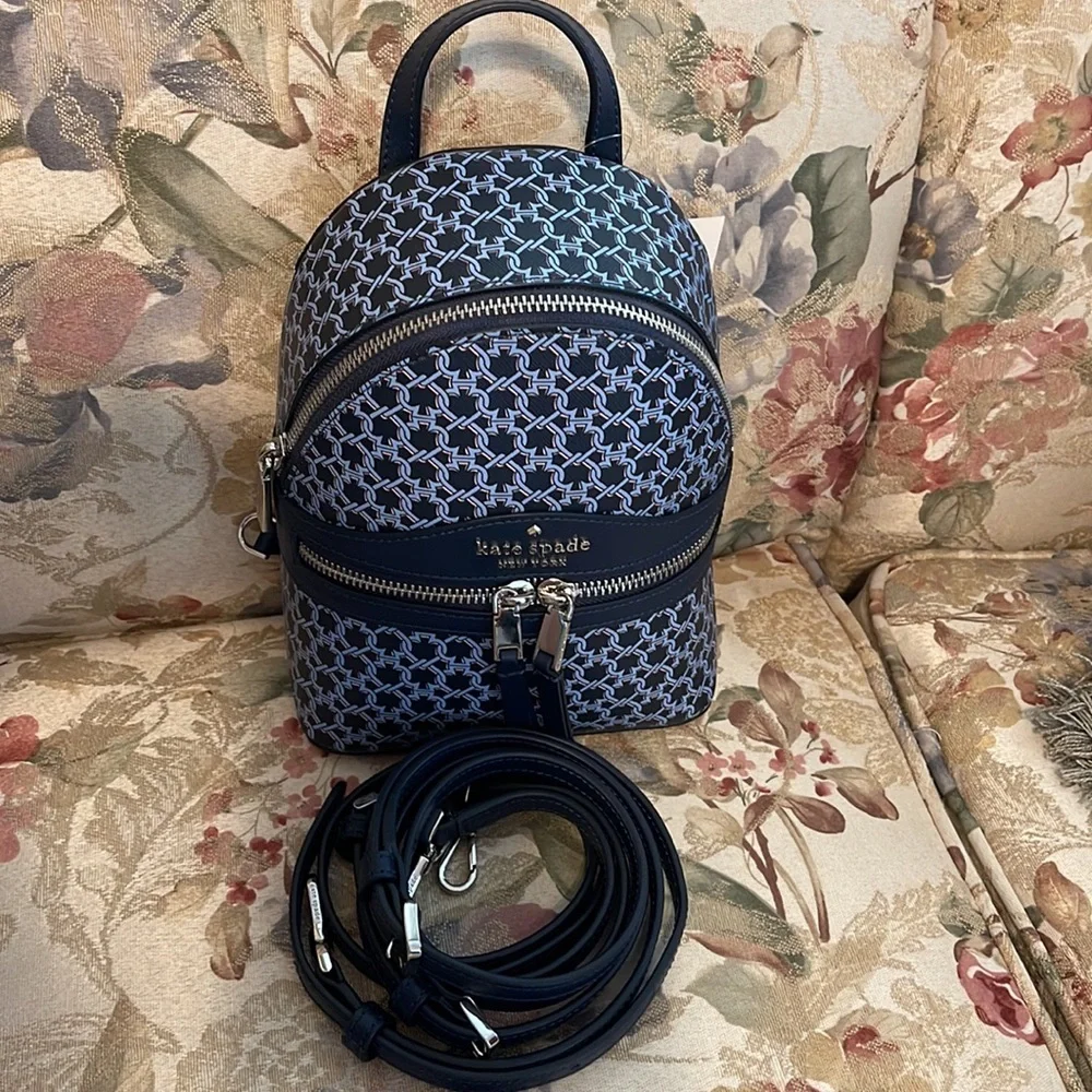 Kate Spade Mini Convertible Backpack/crossbody  Spadelink - Picture 4 of 11